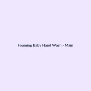 Foaming Baby Hand Wash