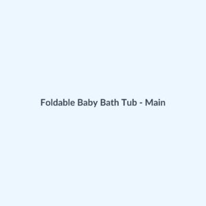 Foldable Baby Bath Tub