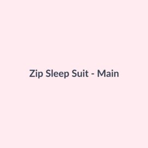 Zip Sleep Suit