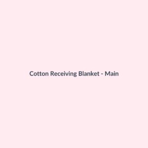 Cotton Receiving Blanket